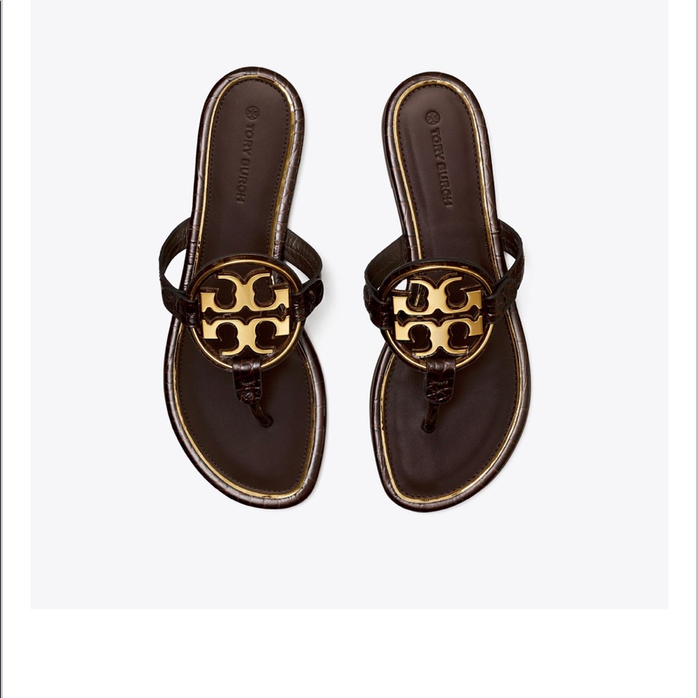 Tory Burch metal Miller sandal
